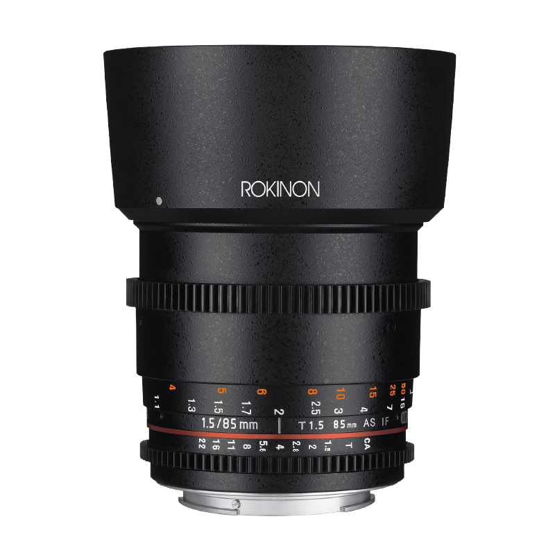 Lente Rokinon EF 85 mm T1.5 - EF (82ø) FF